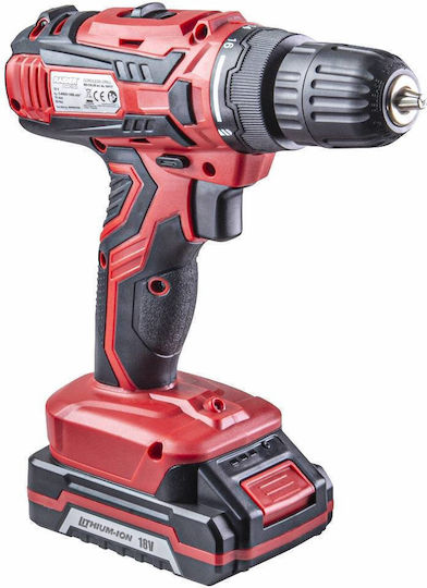 Raider 030157 Ударен Двигател За Бормашина На Батерия 18V 1x1.5Ah & 1x5Ah
