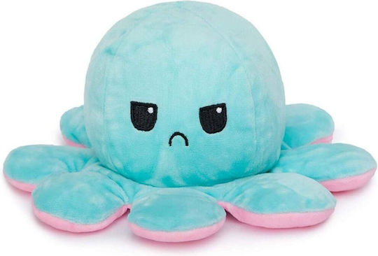Plüsch Umkehrbarer Oktopus 20 cm (Verschiedene Designs) 1Stück
