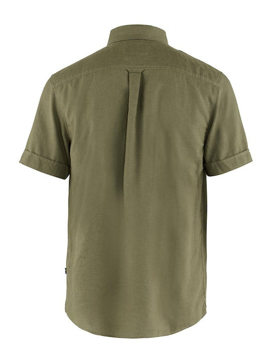 Fjallraven Men's Shirt Short Sleeve Green