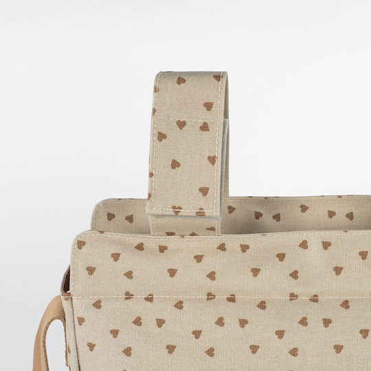 Poppy Cinnamon Hearts Changing Bag | Walking Mum 1120800321