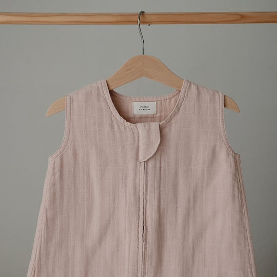 Mushie Schlafsack 0,5 Tog 0-6 Monate Blush