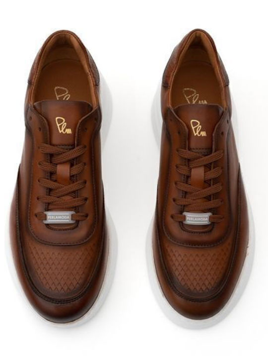 Men's Leather Casual Shoes Brown