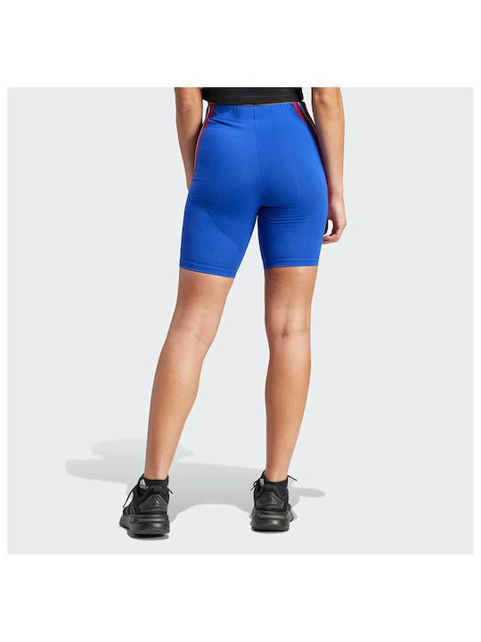 Adidas Future Icons 3-stripes Frauen Fahrrad Leggings Blau