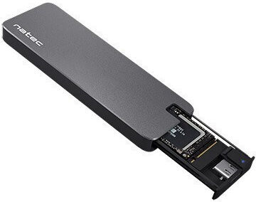 Natec Rhino Case for Hard Drive M.2 SATA III Gray NKZ-1953
