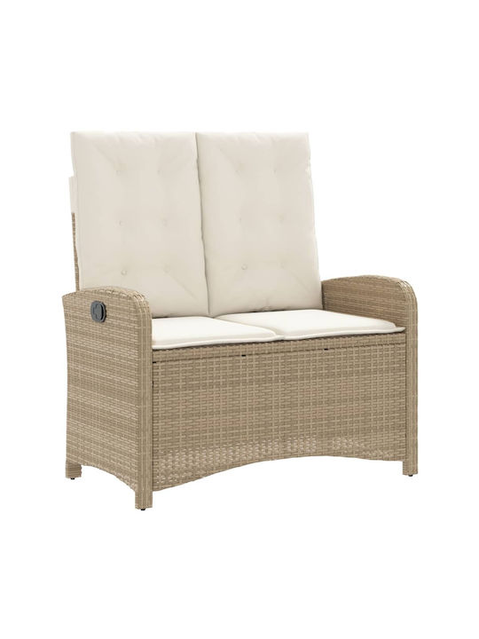 Garden & Outdoor Furniture Sets Dining Room Set Pieces Beige with Pillows