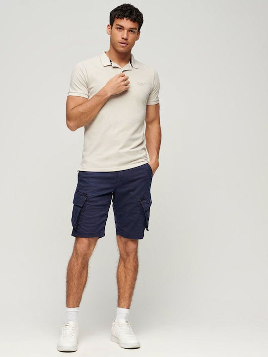 D2 Ovin Vint Polo T-shirt Beige
