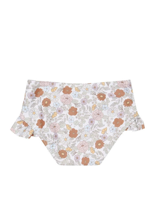 Cl3340-01 Little Dutch Kinder Bikini Badeanzug mit Rüschen und UV50 Schutz Vintage Kleine Blumen
