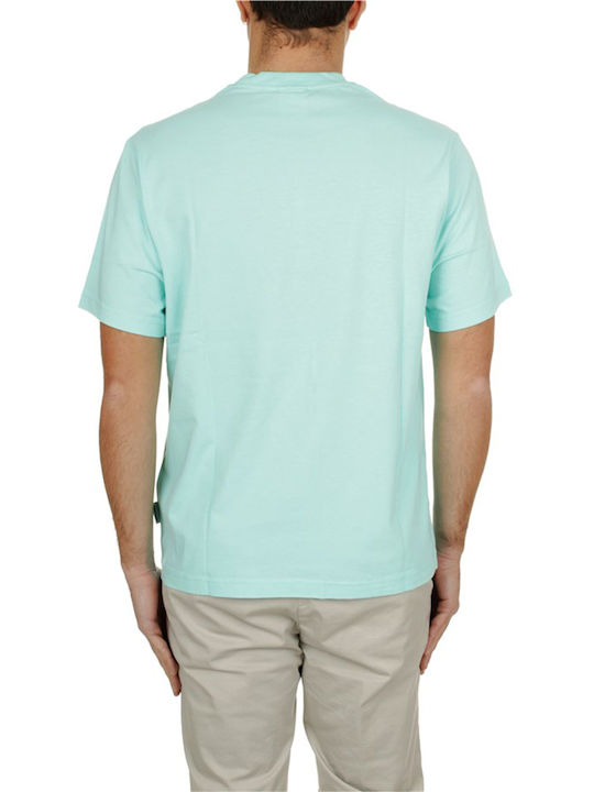 Franklin & Marshall Men's Short Sleeve T-shirt Blue