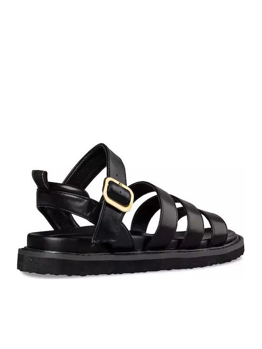 Envie Shoes Flatform Sandals E32-19364-34 Μαυρο