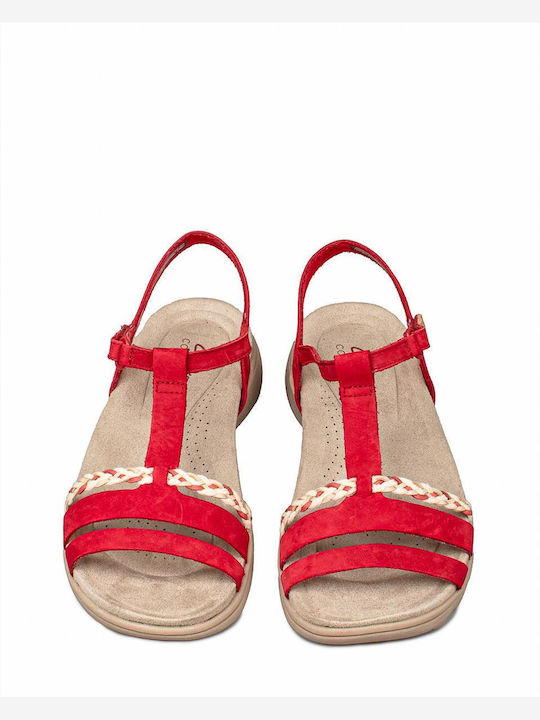 Damen Sandalen Clarks Amanda Tealite 26171130 Rot