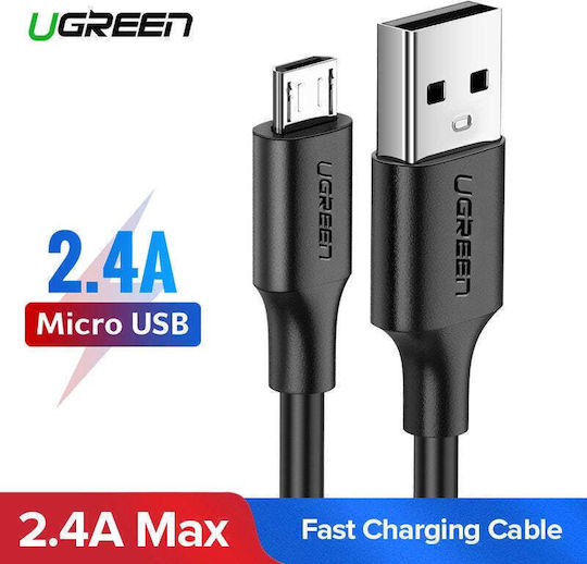Ugreen US289 1.5m Regular USB 2.0 to micro USB Cable White (60142)