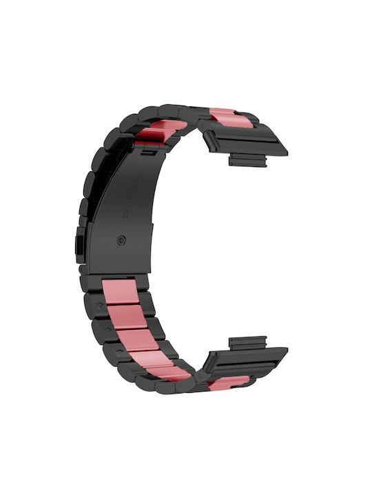 Каишка Неръждаема стомана Черен (Huawei Watch Fit 2 - Хуавей Уотч Фит 2)