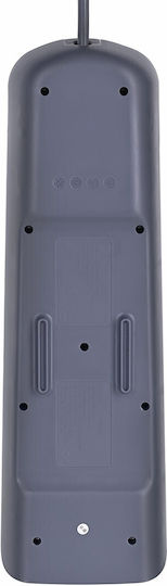 Belkin Πολύπριζο 8 Θέσεων με 2 USB-A και Καλώδιο 2m Γαλλίας (Type E)
