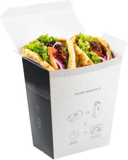 RoisBros Set von 140 Boxen Steakhaus 19.5x14x7.5cm
