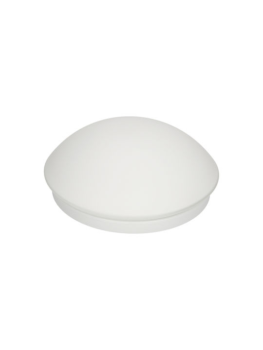 Adviti Ceiling Mount Light 27.5cm White with Socket E27
