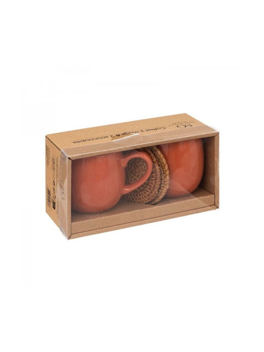 Secret de Gourmet Becher Keramik Braun 300ml 2Stück