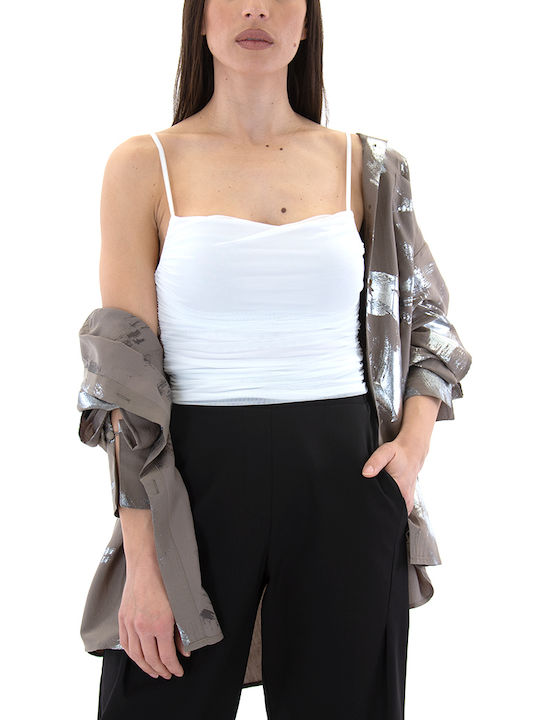 Zoya Blouse White