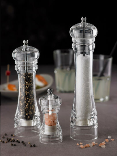 Leone Set Manual Râșnițe Condimente din Plastic 10cm 1buc