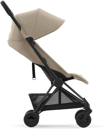 Cybex Coya Καρότσι Μωρού Matt Black Cozy Beige