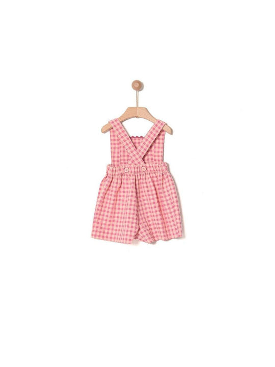 Yell Oh! Kids One-piece Fabric Shorts/Bermuda Pink