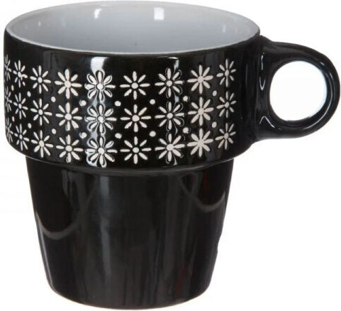 Secret de Gourmet Set Tassen Kaffee Keramik Weiß 260ml 6Stück