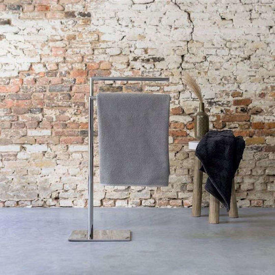 Sealskin Поставка за дрехи Баня Двоен ​45x80см Сребрист