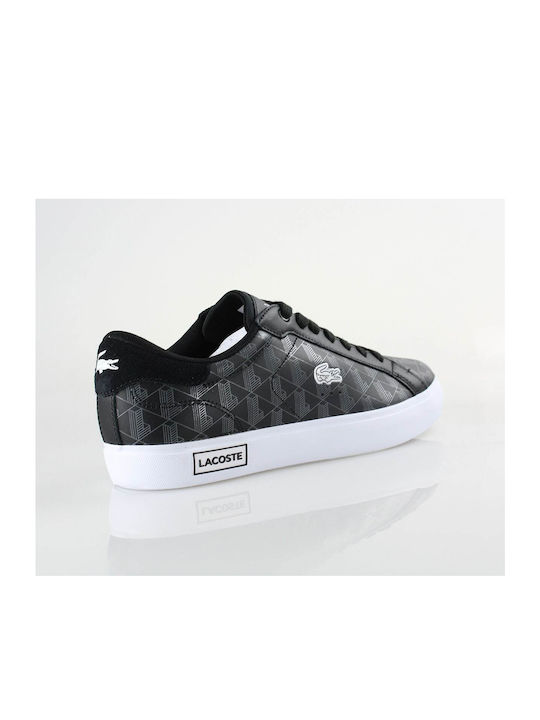 Lacoste Powercourt Bărbați Sneakers Negru / Alb