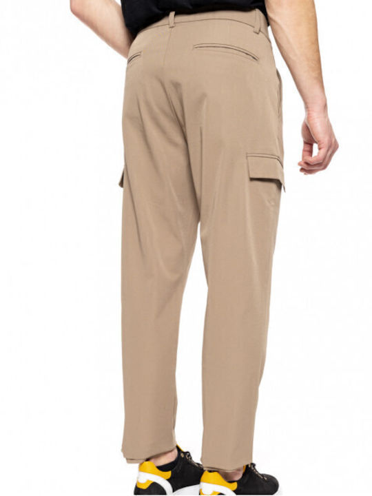 Biston Мъжки панталони Cargo Jersey Camel 51-241-014