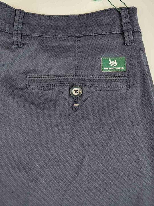 Pantaloni Chinos Blue The Bostonian 3cn1407t303 B166nv