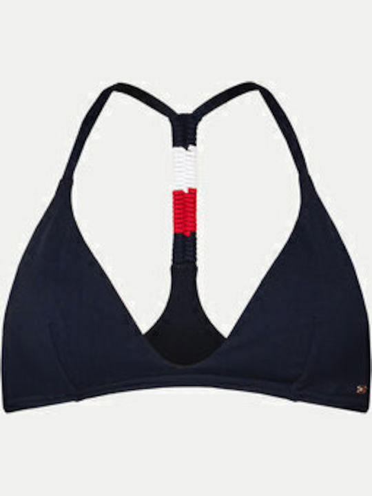 Tommy Hilfiger Μπικίνι Πάνω Μέρος Uw0uw05374 Σκούρο Μπλε Μπικίνι Πάνω Μέρος Tommy Hilfiger