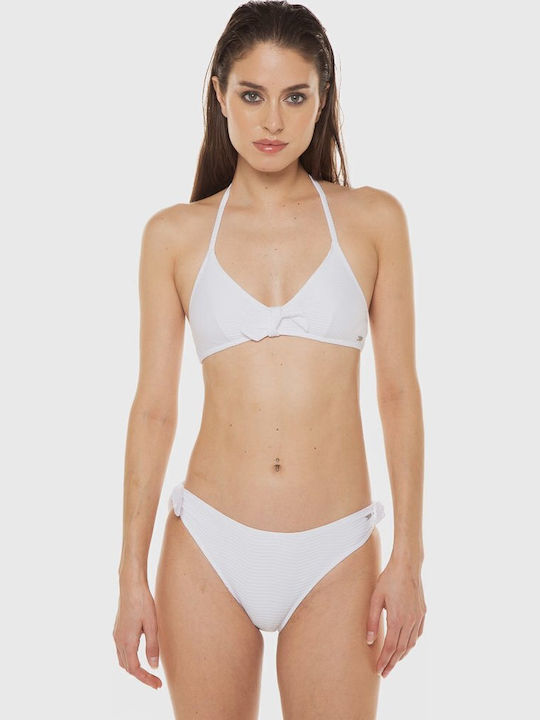 Costum de baie Sutien "Wave Br Knot Top" Pepe Jeans