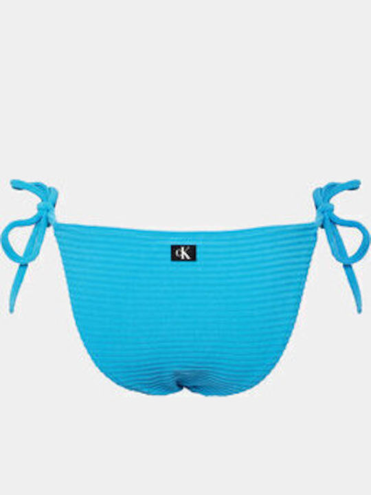 Calvin Klein Swimwear Μπικίνι Κάτω Μέρος Kw0kw02470 Μπλε Μπικίνι Κάτω Μέρος Calvin Klein Swimwear