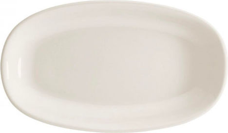 Bonna Platou de Servire Oval din Porțelan Albă 29x17buc 1buc