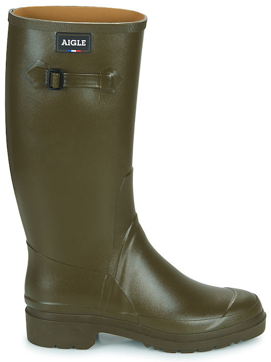 Aigle Femeiești Cizme de Siguranță Kaki
