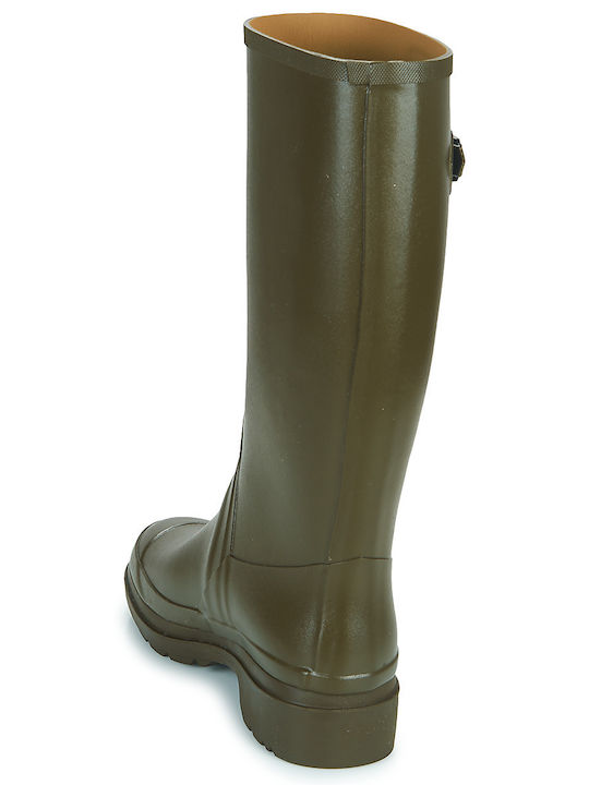 Aigle Femeiești Cizme de Siguranță Kaki