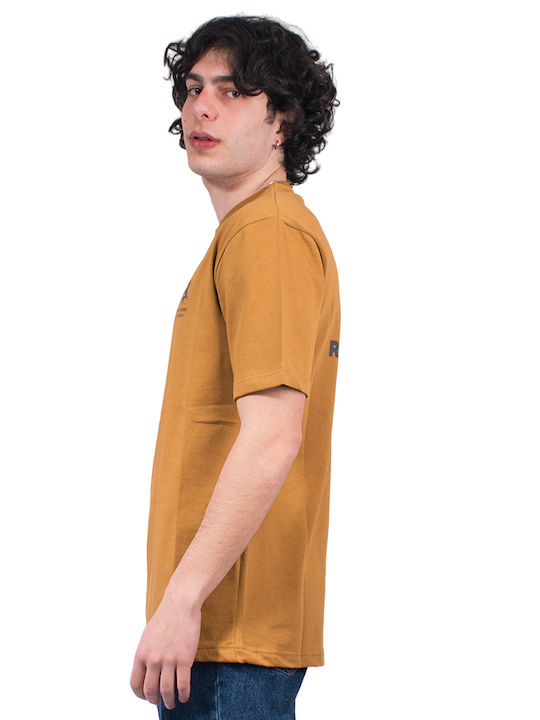 CAT Workwear Men's Short Sleeve T-shirt Brown