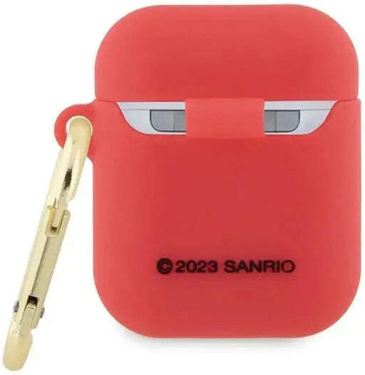 Hello Kitty Θήκη Σιλικόνης σε Κόκκινο χρώμα για Apple AirPods