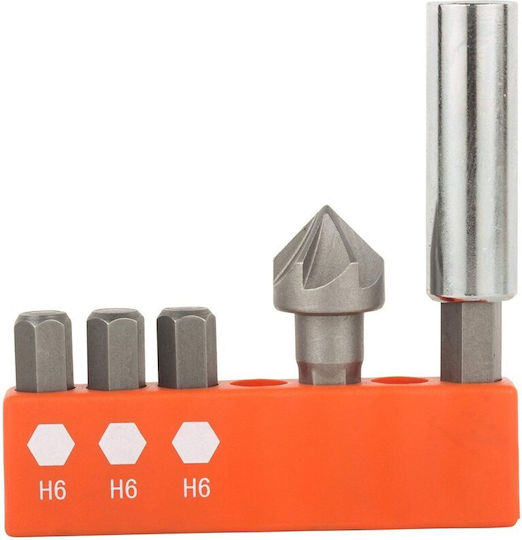 Black & Decker Set of 109 in Casetina Drills Titanium with Cylindrical Shank for Metal, Wood and Masonry
