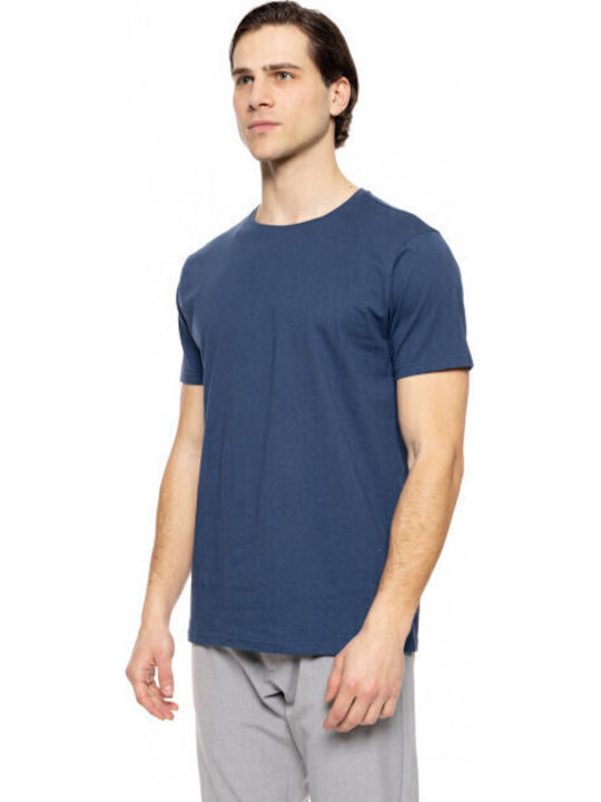 Smart Fashion Short-sleeved T-shirt 51-206-032 Indigo