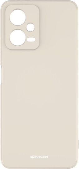 Spacecase Silicone Back Cover Σιλικόνης Μπεζ (Redmi Note 12 5G)