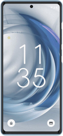 Motorola Back Cover Blue (Motorola Edge 30 Ultra)