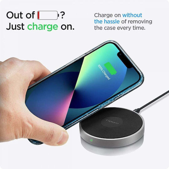 Spigen Liquid Crystal Back Cover Σιλικόνης Ροζ (iPhone 13)