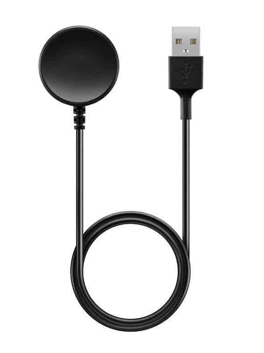Edman Ladegerät für Samsung Galaxy Watch Active 1/2/3, Galaxy Watch 3/4/5 Schwarzς