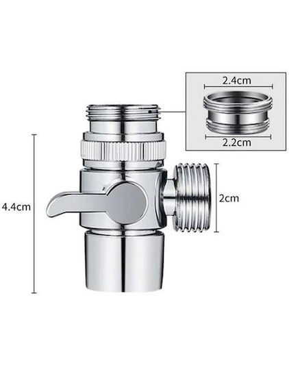 Battery Splash Filter Faucet with Filter
