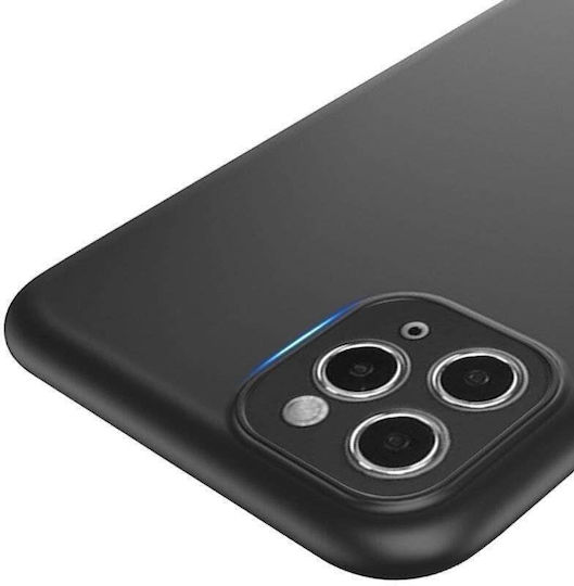 HQWear Soft Back Cover Silicone Black (Moto G53)