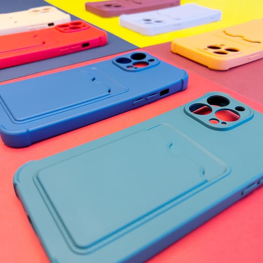 HQWear Back Cover Silicone / Plastic Purple (iPhone 13 Pro Max)
