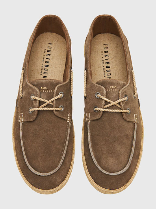 Men's Suede Boat Shoes