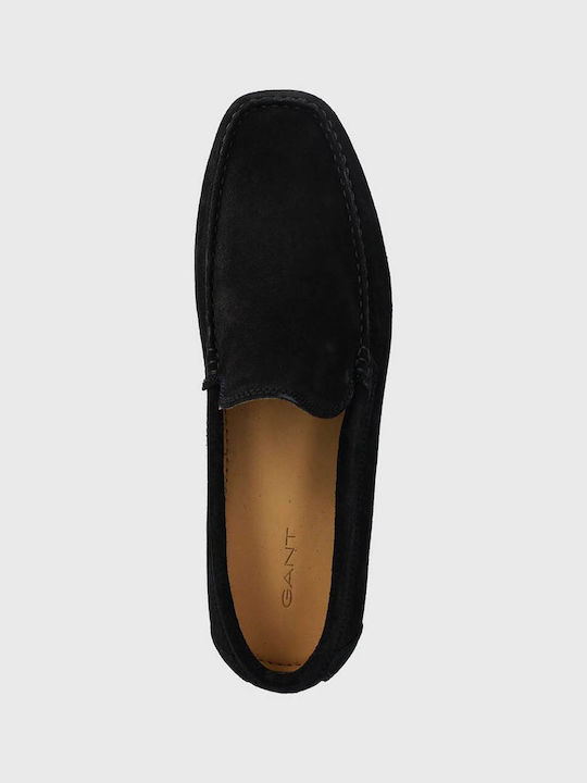 Gant Men's Suede Moccasins "wilmon" - 28673544 Dark Blue