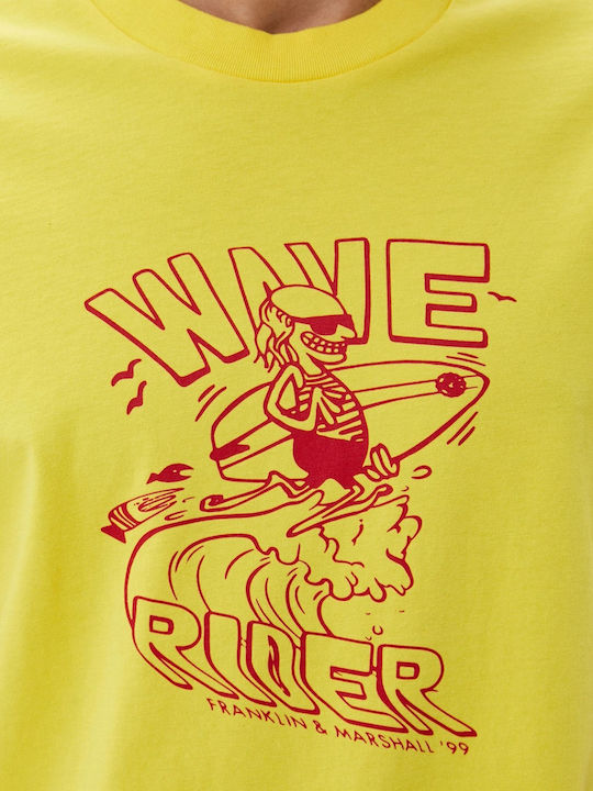 T-shirt Κίτρινο