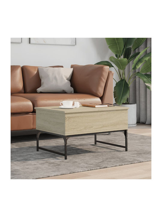 Rectangular Coffee Table with Waiter Coffee L70xW50xH40cm